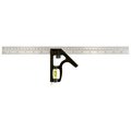 Johnson Level & Tool 16 Zinc Comb Square 420EM